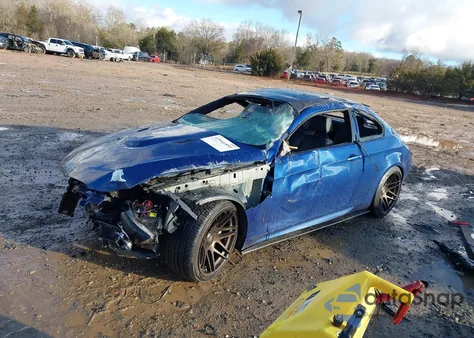 2012 BMW M3 from USA, damaged, VIN WBSKG9C5XCE797650